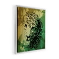 thumbnail image 2 of Society6 African Leopard by Allyson Johnson Framed Art Canvas, 2 of 3