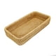 thumbnail image 2 of Cesta de ratán hecha a mano de material natural, bandeja decorativa de mimbre para encimera de baño (21 x 21 x 4 cm), 2 of 6