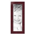 thumbnail image 2 of ArtToFrames 6" x 17" Cherry Picture Frame, 6x17 inch Red MDF Poster Frame (WOM-4333),  Pack, 2 of 8