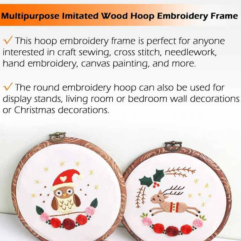 Custom Mini Embroidery Hoop ABS Handicraft Kit Embroidery Frame Kits -  China Embroidery Frame and Embroidery Hoop price