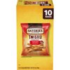 Snyder's of Hanover, Twisted Seasoned Pretzel Sticks, 1 oz Snack Bags, 10 Ct