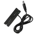 thumbnail image 1 of Card   Reader, Credit Card Reader, 3 Tracks Bi-directionally USB Card Reader Loyalty For POS, 1 of 8