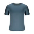 thumbnail image 3 of Men's T-Shirts Short Sleeve Crewneck T Shirt Casual Summer Athletic Gym Running Active Tee, 3 of 5