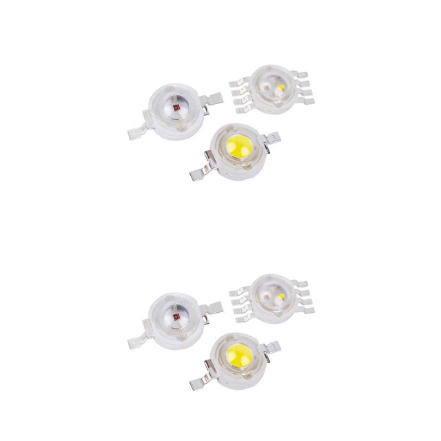 Kearding Paquete de 3 LED Chip 3W Brillo 120 Grados 350mA Lámpara Chips Decoraciones de escenario Ampliamente aplicable COB Driver Emisores Bombilla No.1 2piezas Kearding CBP370535