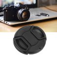 thumbnail image 1 of Professional Camera Lens Cover Protector Scratch Resistant Center Pinch Design with Anti Loss Rope for DSLR Lenses ABS Plastic, 1 of 7
