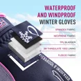 thumbnail image 3 of Guantes Impermeables Y Resistentes Al Viento Para Clima Frío, 3 of 6
