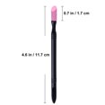 thumbnail image 4 of Shisuyan Double-end Nail Professional Engraving Pen Quartz Cuticle Pushers Dead Skin Remover Manicure Tools (Black), 4 of 8