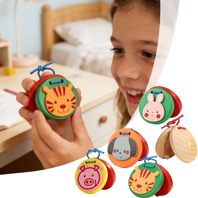 Wooden Percussion with Educational Sound Making for Kids Interactive Musical for Early Learning Decoration