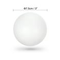 thumbnail image 3 of Uxcell 3" White Polystyrene Foam Balls Solid for Art and Craft 18 Pack, 3 of 7