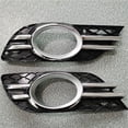 thumbnail image 4 of 1 Pair Car Front Fog Light Grill Cover Trim for Mercedes Benz E-CLASS W211 2007-2009, 4 of 5