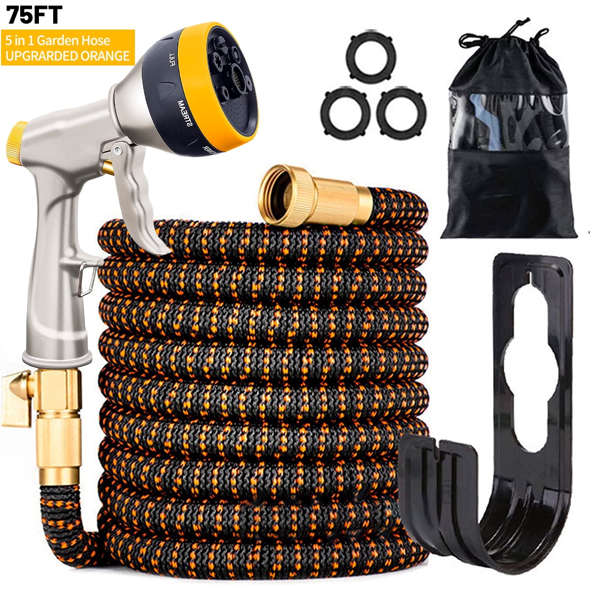 CELIVESGG Expandable Garden Hose, Lightweight Garden Hose with 10