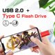 thumbnail image 1 of Disco rojo de 128GB-U para teléfono móvil, computadora, USB giratorio de doble uso, USB de coche tipo C de alta velocidad ShuxiuWang 8390612493119, 1 of 1