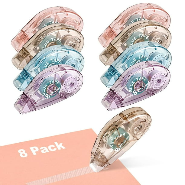 Rollo de cinta adhesiva de doble cara Prenesa, paquete de 8 mm x 64 m