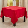 thumbnail image 2 of Saro Lifestyle Hemstitched Border Tablecloth, 2 of 5