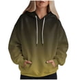 thumbnail image 6 of Godom Hoodies for Women Tie Dye Oversized Hooded Sweatshirt Long Sleeve Casual Colorful Pullover Hoodie Fall Sweater, 6 of 6