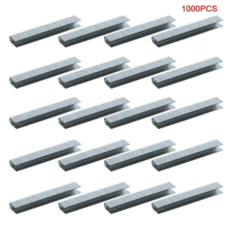 

1000 Pcs U Shaped Staples 12x6.3mm Nails For Staple Gun Stapler