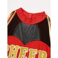 thumbnail image 5 of TiaoBug Women's School Musical Party Dress Halloween Cheerleading Costume Fancy Dress Cosplay Uniform Dresses Red M, 5 of 7