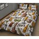 thumbnail image 2 of Juego de Cama Colcha Beer Cheer Pattern, 2 of 5