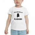 thumbnail image 2 of I'm A Big Deal in Alabama Cute Toddler T Shirts for Boys Girls (White, Youth XL), 2 of 5