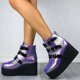 thumbnail image 4 of Zapatos de mujer de moda con tacón de cuña y plataforma colorida con personalidad femenina de nuevo estilo Wmkox8yii sa1572, 4 of 4