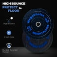 thumbnail image 2 of Kojooin Weight Plates Set, Rubber Bumper Weights Plates in Pairs, 2 of 6