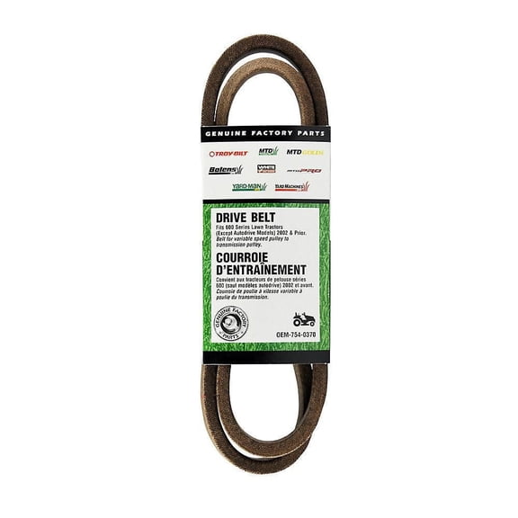 MTD Replacement Lawn Tractor Transmission Drive Belt (2002 and Prior)