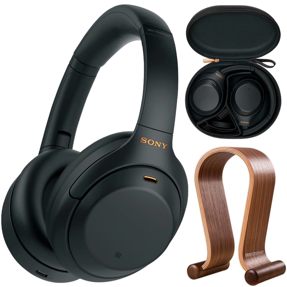 Open Box) Sony, WH1000XM4/B, Premium Noise Cancelling Wireless
