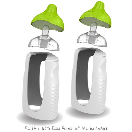 UPC: 0853852003046 | Kiinde Twist Squeeze Natural Baby Breast Milk Feeding Bottle with Nipples and Case (2 Pack) Easy to clean BPA PVC and Phthalate Free Top Rack Dishwasher Safe Recyclable (2-pack)