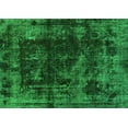 thumbnail image 1 of Ahgly Company Indoor Rectangle Abstract Green Modern Area Rugs, 5' x 7', 1 of 4