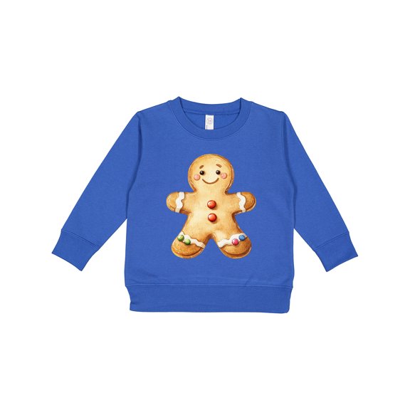 Inktastic Gingerbread Man Cookie Toddler Sweatshirt