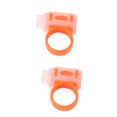 thumbnail image 2 of QIILU Drum Sticks Aid, Easy Installation Good Protection Silicone Drum Stick Clips For Jazz Drums Practicing For Beginners, 2 of 8