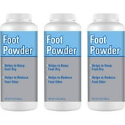 (3 Pack) Foot Powder, 10 oz