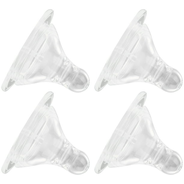 Baby Baby Set Líquido Silicona Paciguo Suave Paciguo Botella de Alimentación Botella acesorio 4 x Pezón 1 x Aguja de Leche