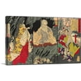 thumbnail image 1 of ARTCANVAS Ghosts Appearing In Shirazunoyabu Forrest Yawata 1881 Canvas Art Print by Yoshitoshi - Size: 12" x 8" (0.75" Deep), 1 of 9
