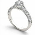 thumbnail image 2 of 1-1/4 Carat T.W. Diamond Solitaire 14kt White Gold Engagement Ring, 2 of 5
