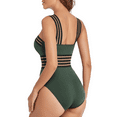 thumbnail image 6 of Hilor Women's One Piece Swimsuits Front Crossover Swimwear Hollow Bathing Suits Monokinis, 6 of 8