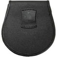 thumbnail image 4 of Authentic Black Leather Scottish Kilt Sporran Pouch and Belt, 4 of 5