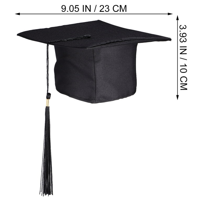 Tinksky MILISTEN Graduation Adjustable Mortar Board Hat with