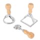 thumbnail image 2 of 2X Ravioli Stamp Maker Cutter con Juego de Ruedas de Rodillos, Molde con Manejar de Madera para Borde Estriado, Accesorio de Cocina para Prensa de Pasta, 2 of 5