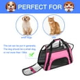 thumbnail image 2 of perfrom Airline Approved Pet Carrier,Soft Sided Cat Carriers for Small Dog Cats and Small Animals, 2 of 7