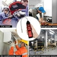 thumbnail image 5 of Détecteur de Fuite de Réfrigérant avec Lumière DEL, Aprvtio WJL-6000PRO Détecteur de Fuite Halogène Testeur de Fuite de Gaz au Fréon CVC Climatiseur R22 R410A R134A R1234YF CFCs HCFCs HFCs Indicateur Renifleur au Fréon, 5 of 5