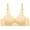 Beige, variant on Tbopshirt Bras for Women Plus Size,Wirefree Padded Bra Push Up,Woman's Solid Color Comfortable Hollow Out Perspective Bra Underwear No Rims,Women's T-Shirt Bras