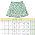 thumbnail image 2 of Falda Cruzada a la Cadera Falda casual estampada Falda mini de cintura alta Faldas cortas para mujer (Verde XL) Cgtredaw para Mujer Verde T L, 2 of 8