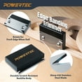thumbnail image 4 of POWERTEC 72455N Maple Edge Banding with Single Edge Banding Trimmer – 13/16" x 50 Ft Pre-Glued Veneer Edging Tape Roll for Cabinet Repair, Furniture Restoration, Shelving & DIY Projects, 4 of 10