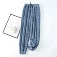 thumbnail image 2 of Womens Winter Warm Pants Fashion Flannel Thickened Velvet Homewear Pajama Pants, 2 of 3