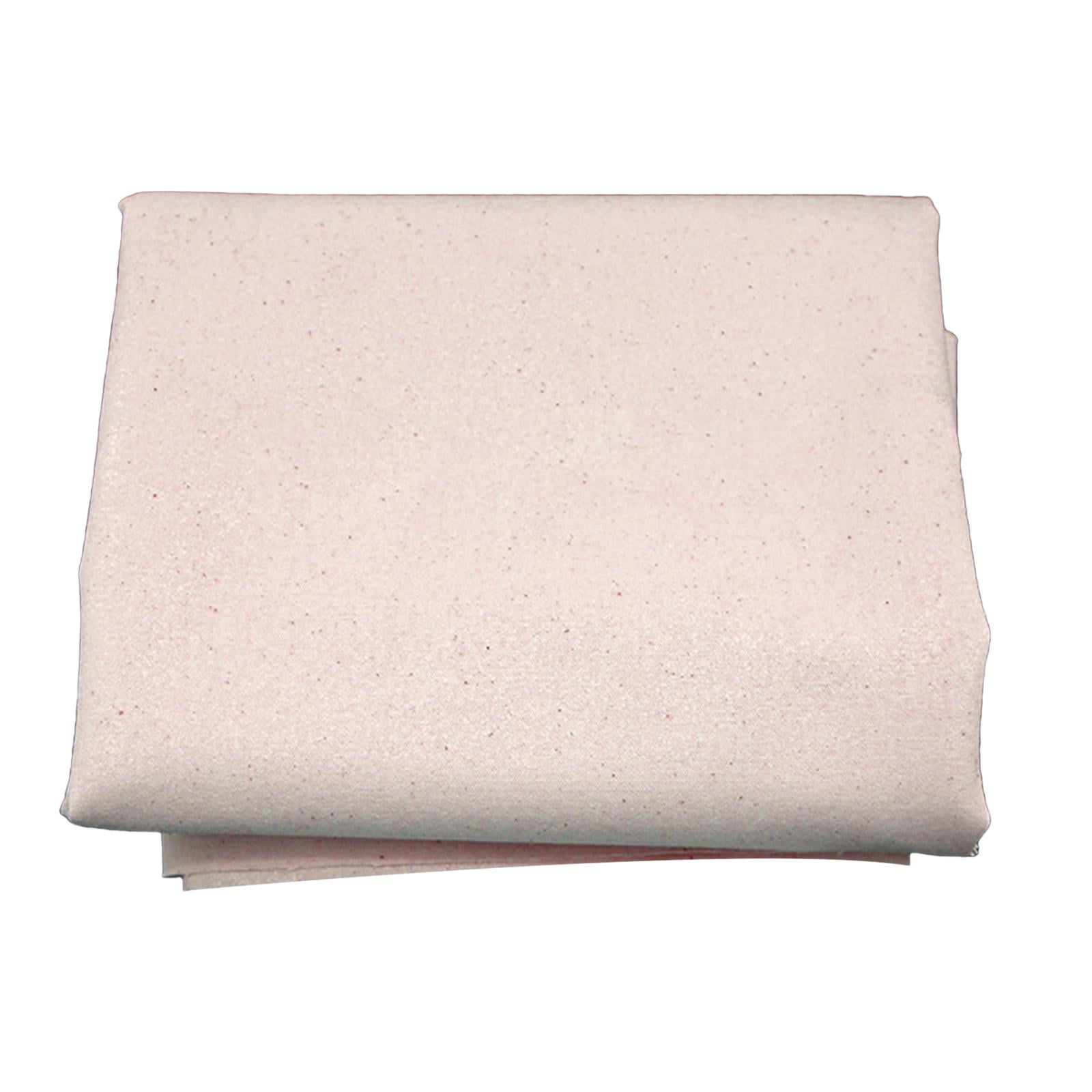 GUOOL Fusible Interfacing Canvas Fabric Roll with Single Sided Iron On Adhesive Cloth Material for Sewing Suitable for Tablecloths Banners Bags Crafts Home 8oz per half meter