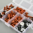 thumbnail image 1 of 158PCS Motorcycle Sportbike Windscreen Fairing Bolt Kit Fastener Clip Screw Orange, 1 of 10
