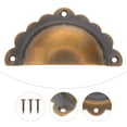 thumbnail image 2 of Door Handle Cabinet Pulls Semicircle Drawer Knob Copper Wardrobe Pulls, 2 of 6