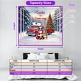 thumbnail image 5 of Santa is Coming Bernese Mountain Dog Merry Christmas Xmas Noel Truck Tree Tapestry Berner Lover Gifts Wall Hanging Backdrop Home Decor - 02023, 5 of 5