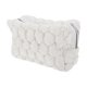 thumbnail image 1 of 1 Pc Bolsa de Maquillaje Portátil Estilo Nube de Burbuja para Mujeres para Viajes Vacacionales Algodón Blanco, 1 of 3